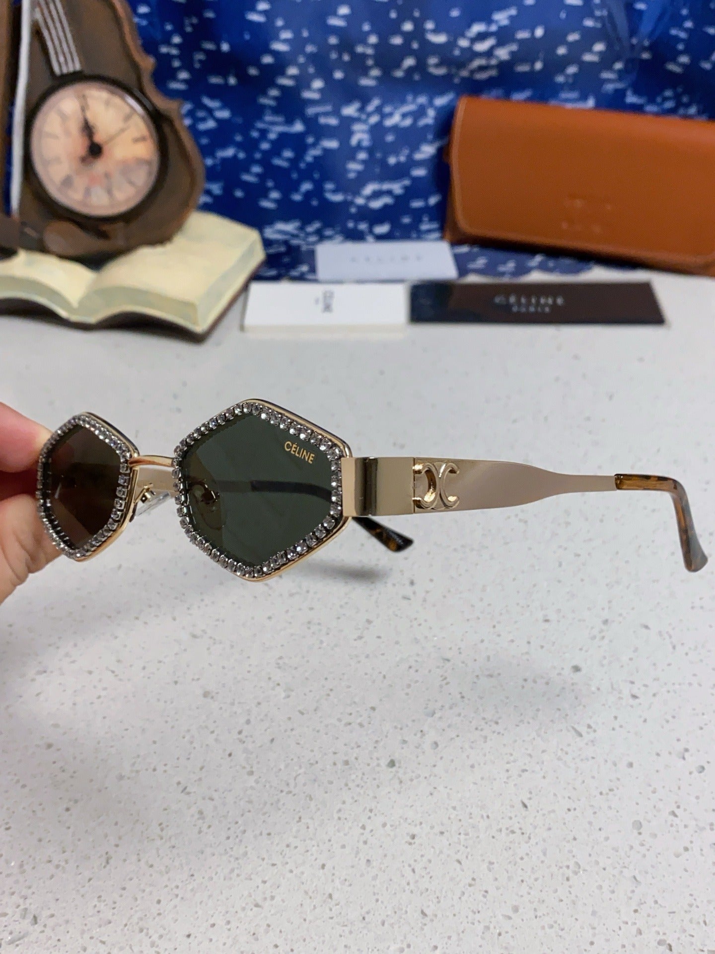 Celine Vintage-Finish Sunglasses