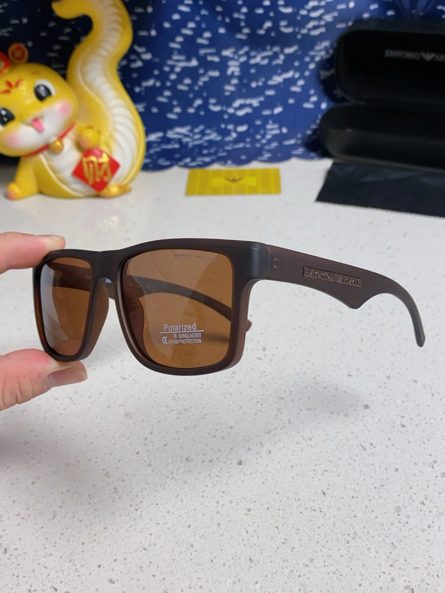 Emporio Armani Vintage-Finish Sunglasses