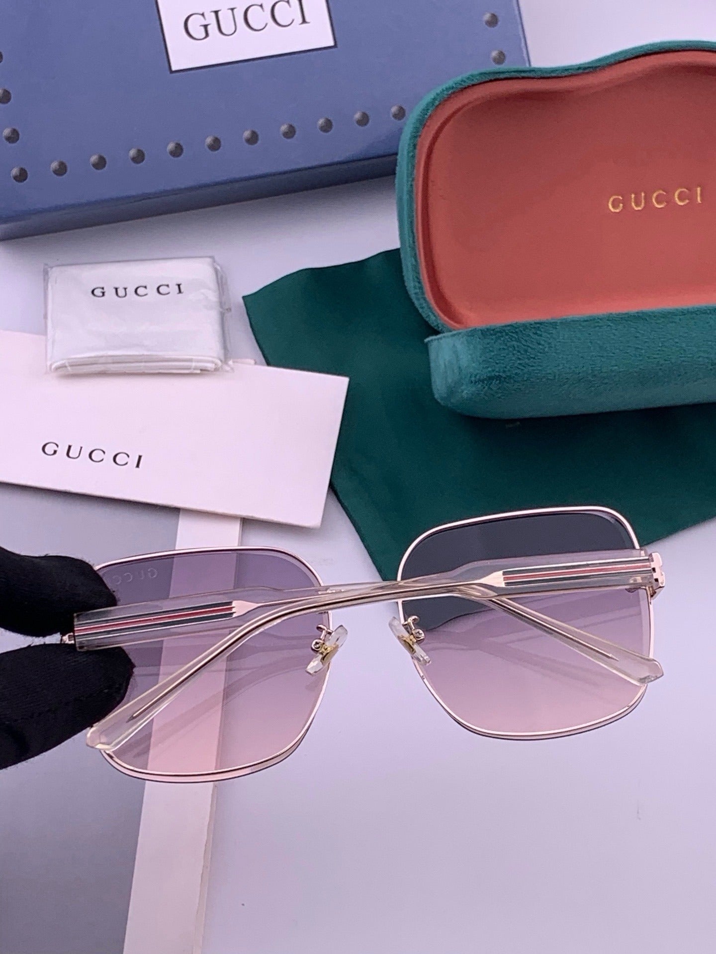 Gucci Nylon & Stainless Steel Sunglasses