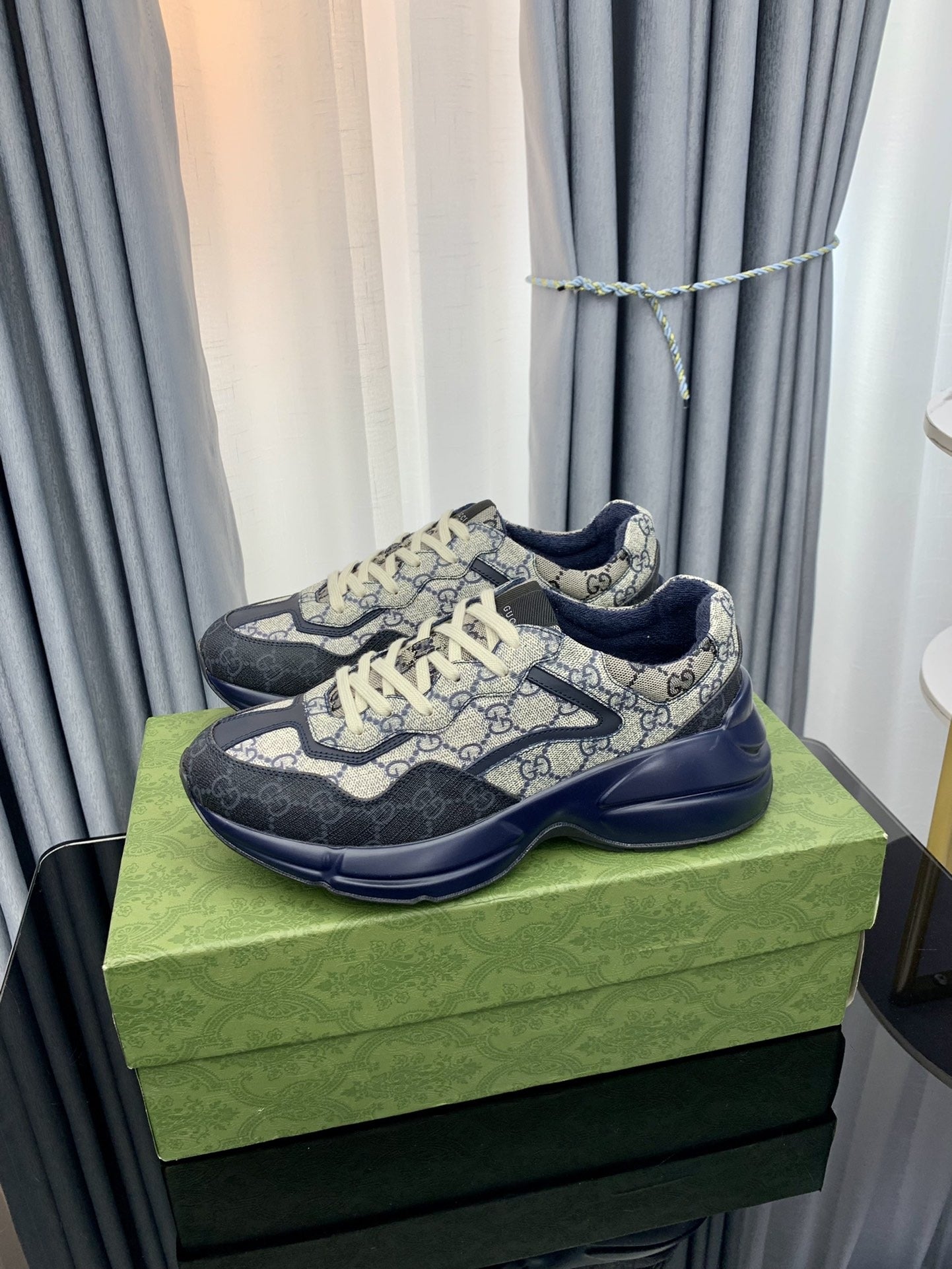 Gucci Lambskin Leather Sneakers