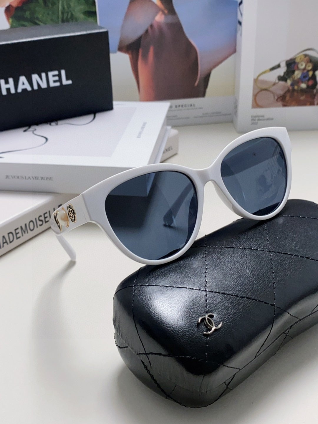 Chanel Heart Sunglasses