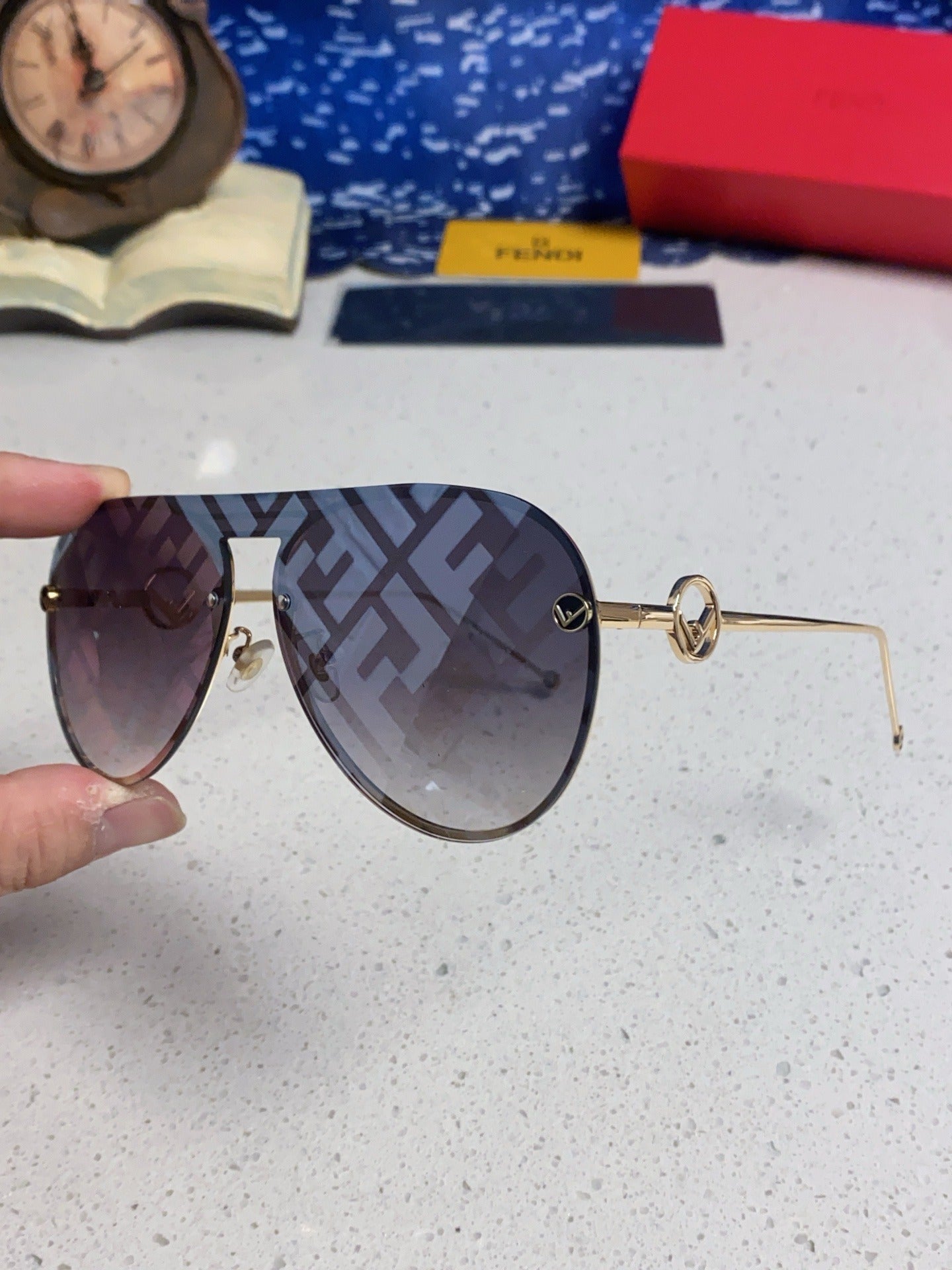 Fendi Logo Sunglasses