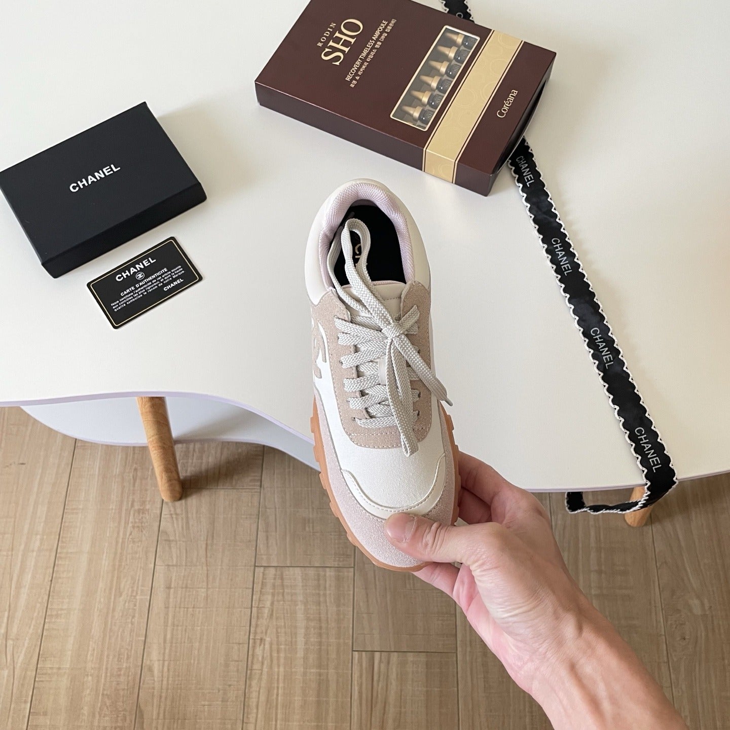 Chanel Leather Sneakers