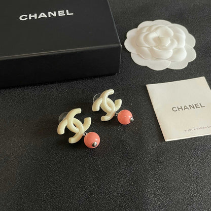 Chanel Pearl Earrings