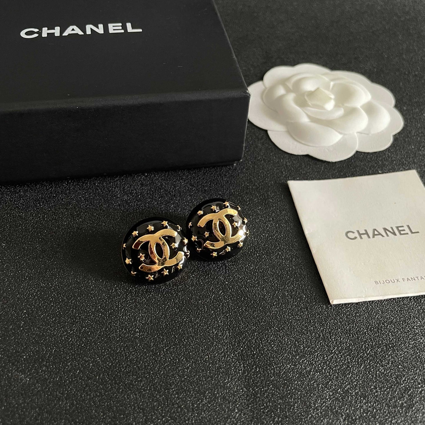 Chanel Star Earrings