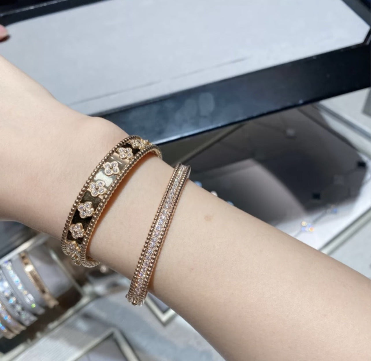 Van Cleef & Arpels Brass Bracelet
