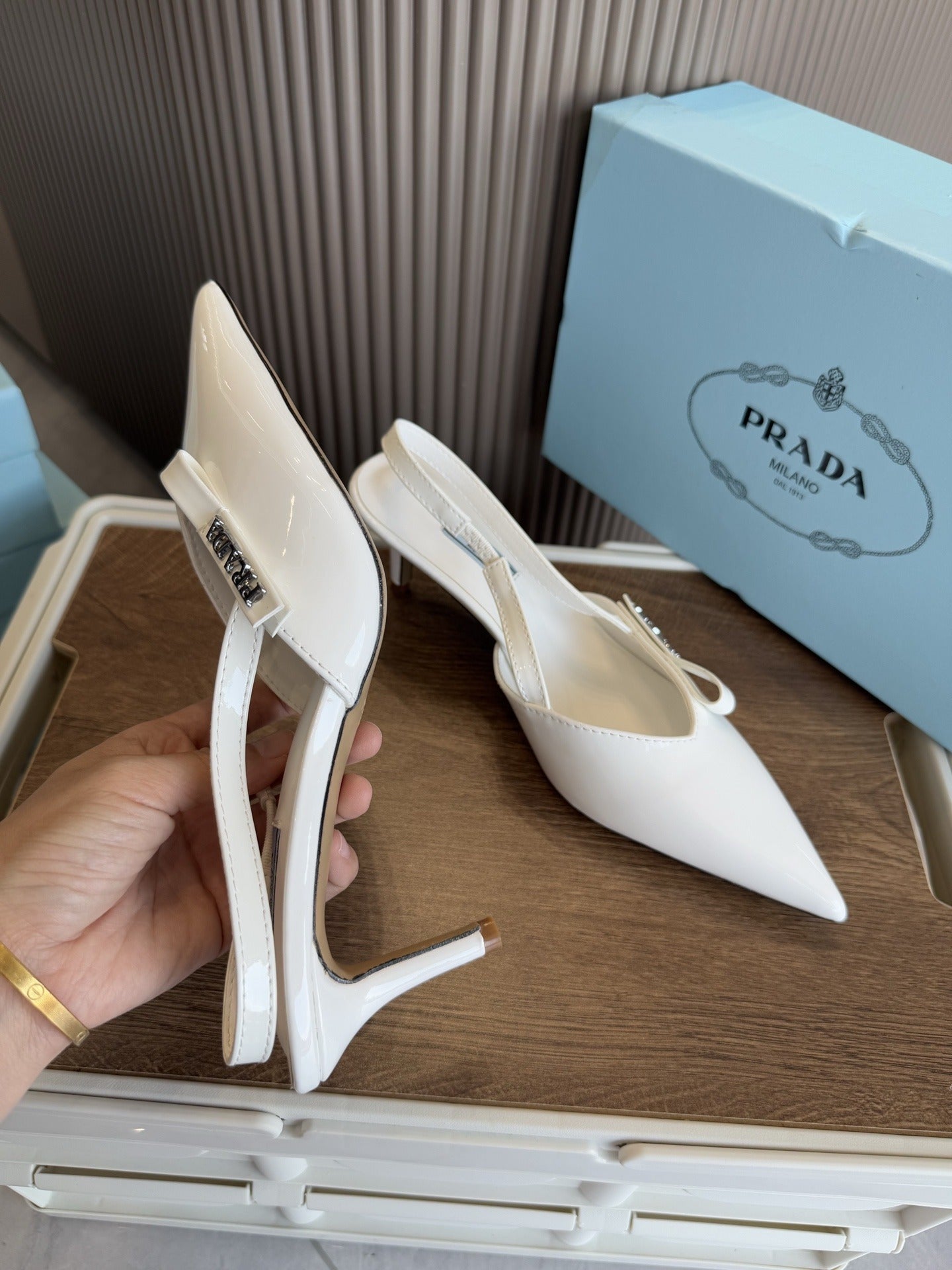 Prada Black Sandals