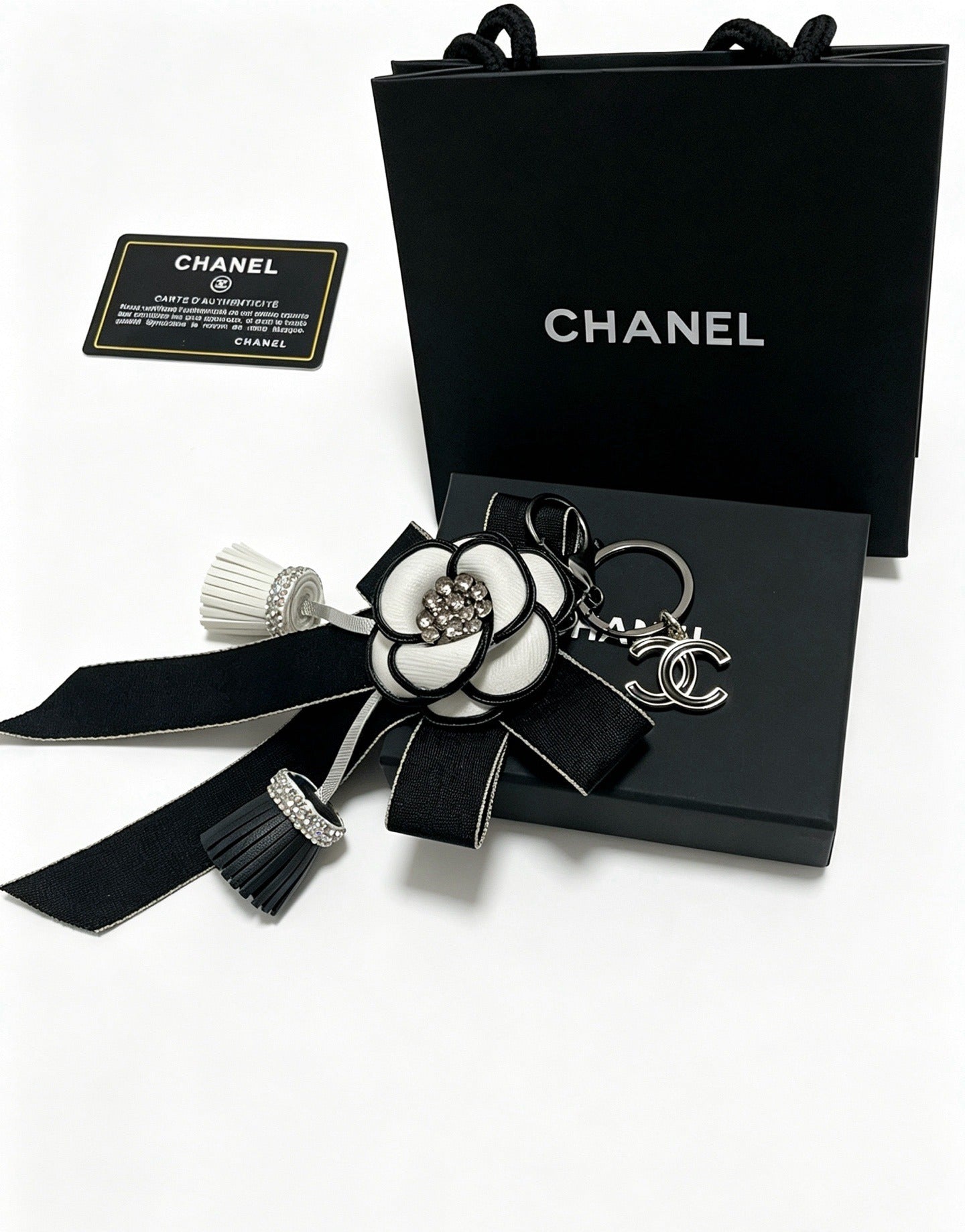 Chanel Vintage-Finish Keychain