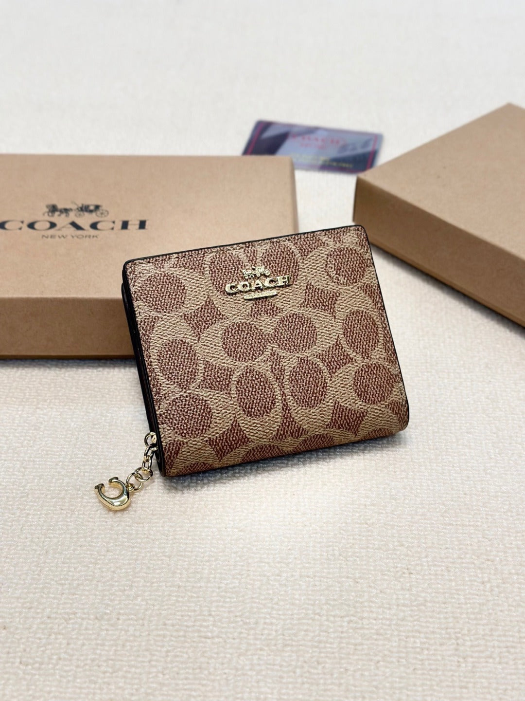 Coach Black Leather Wallet