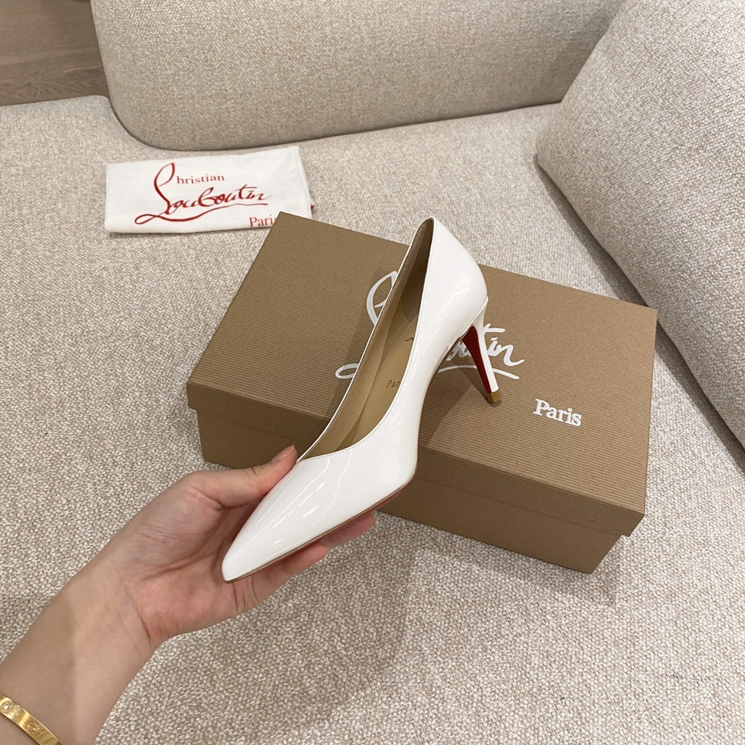 Christian Louboutin Lambskin Leather Heels