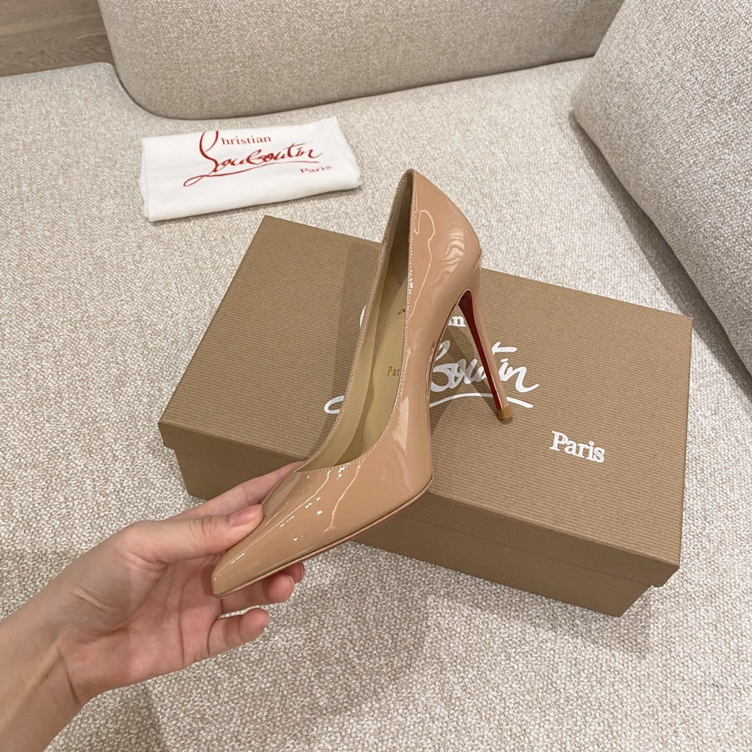 Christian Louboutin Lambskin Leather Heels