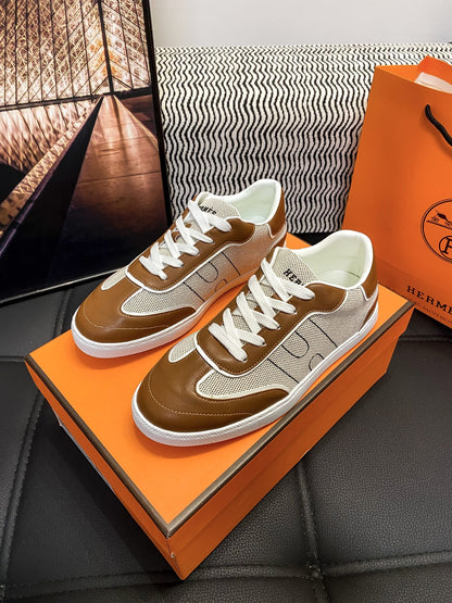 Hermes Black Sneakers