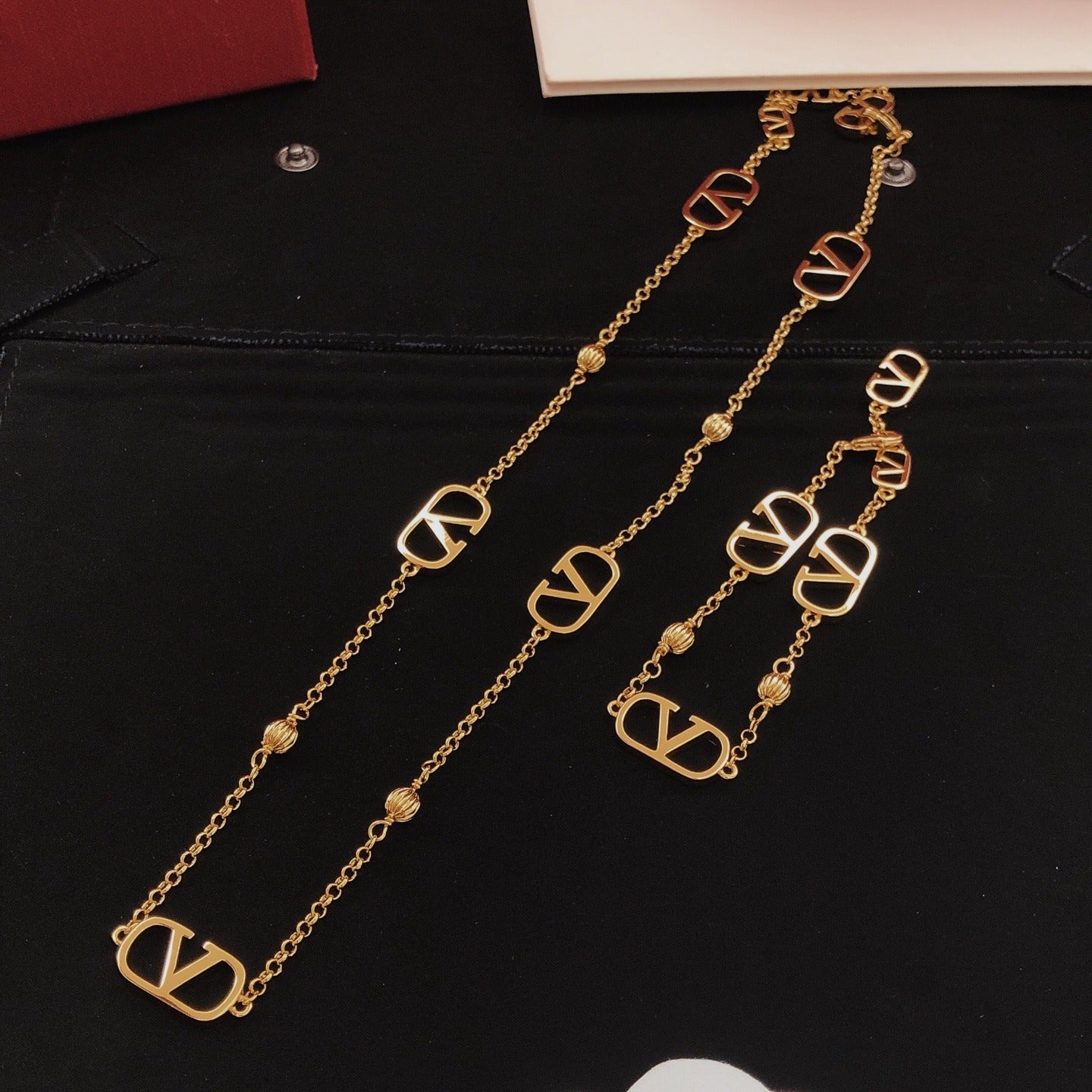 Valentino Brass Necklace