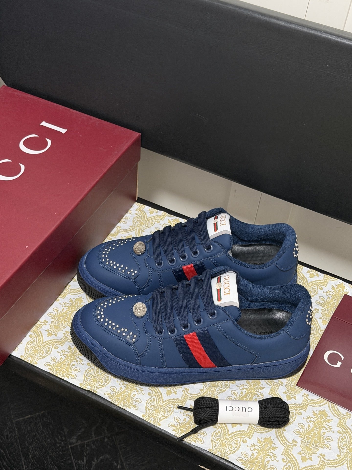 Gucci Crystal Sneakers