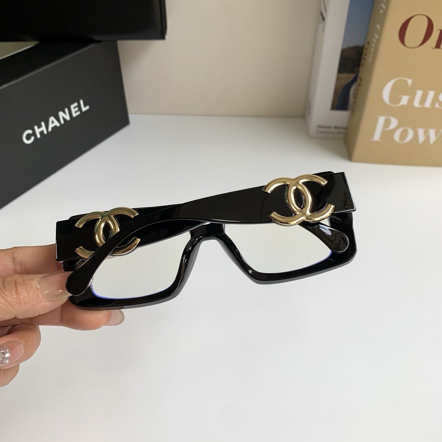 Chanel Logo Sunglasses
