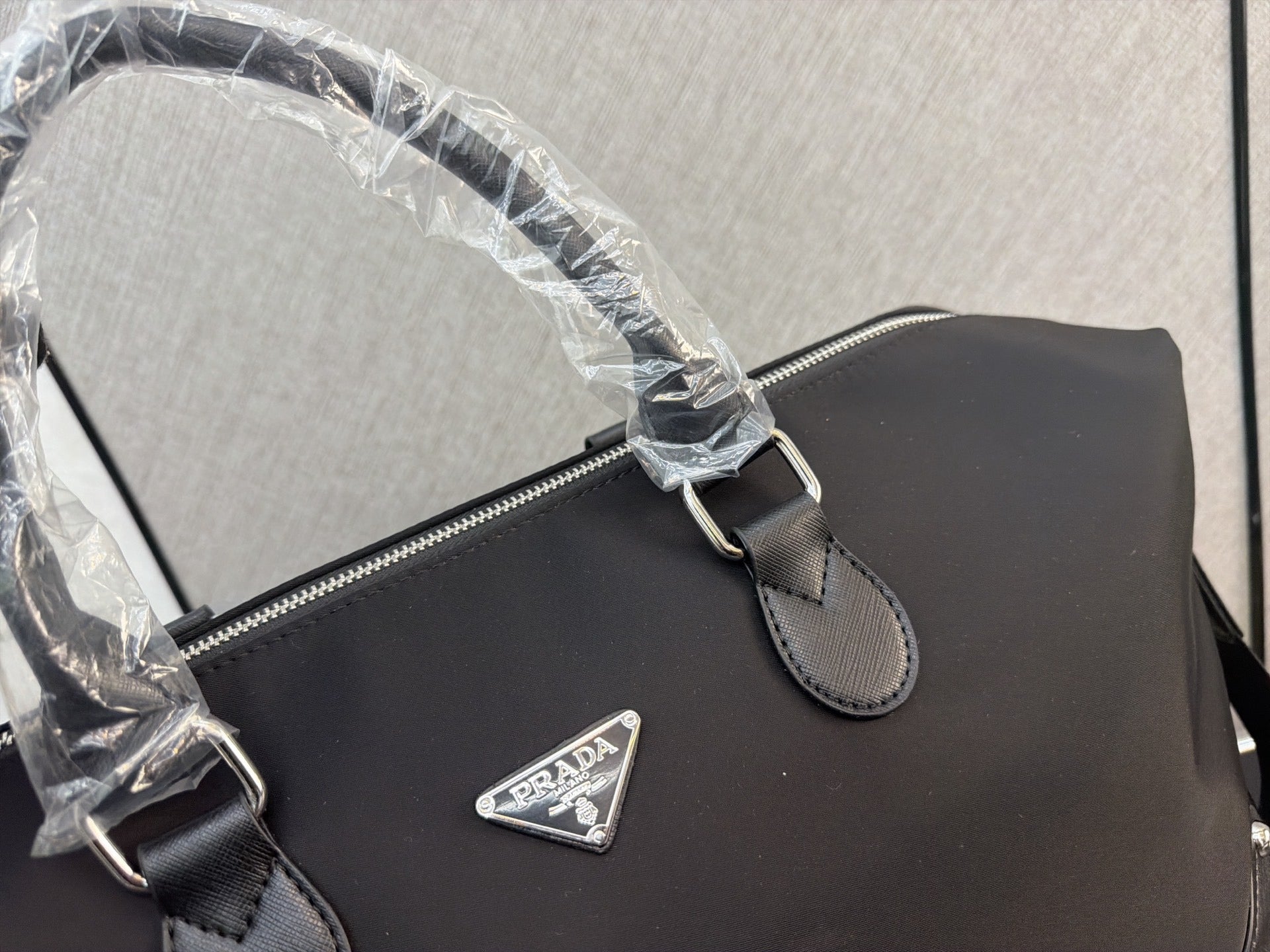 Prada Nylon & Canvas Handbag