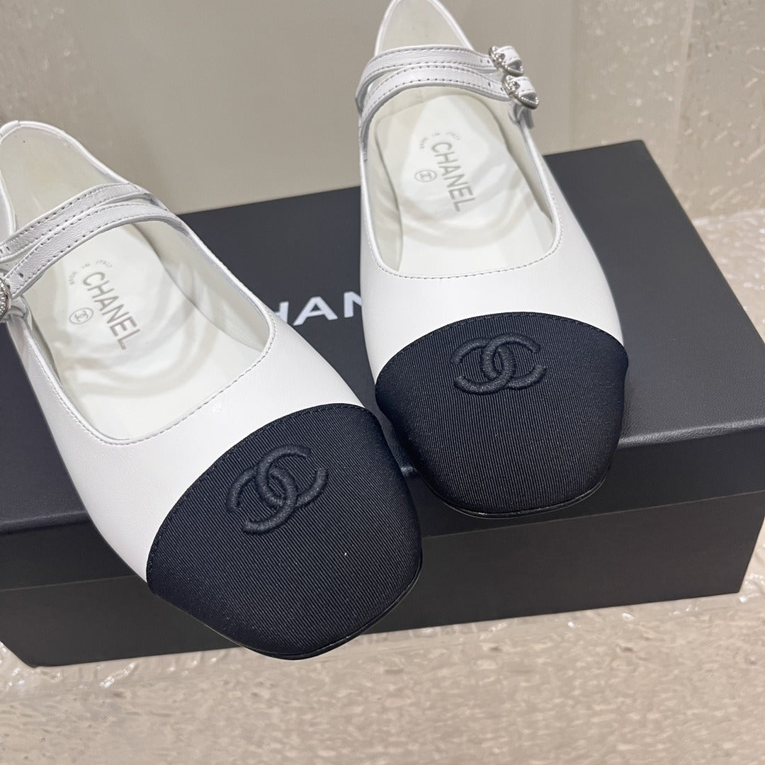 Chanel Lambskin Leather Shoes