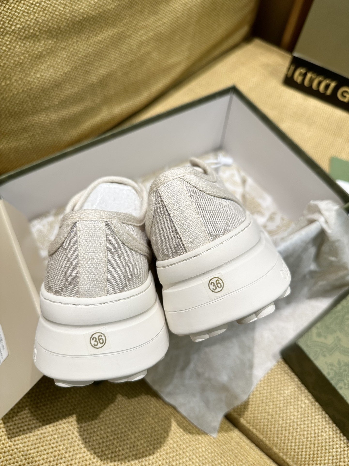 Gucci Canvas Canvas Shoes