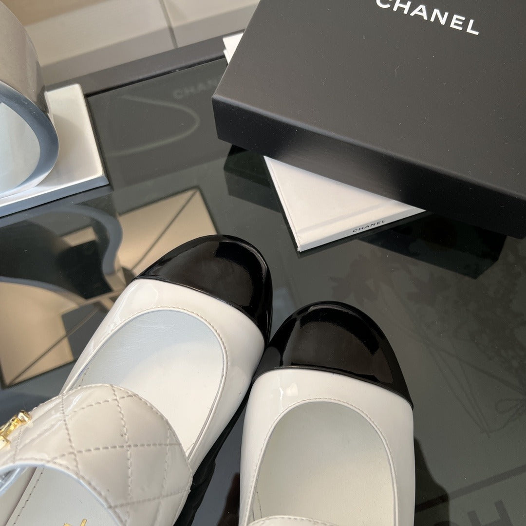 Chanel Lambskin Leather Shoes
