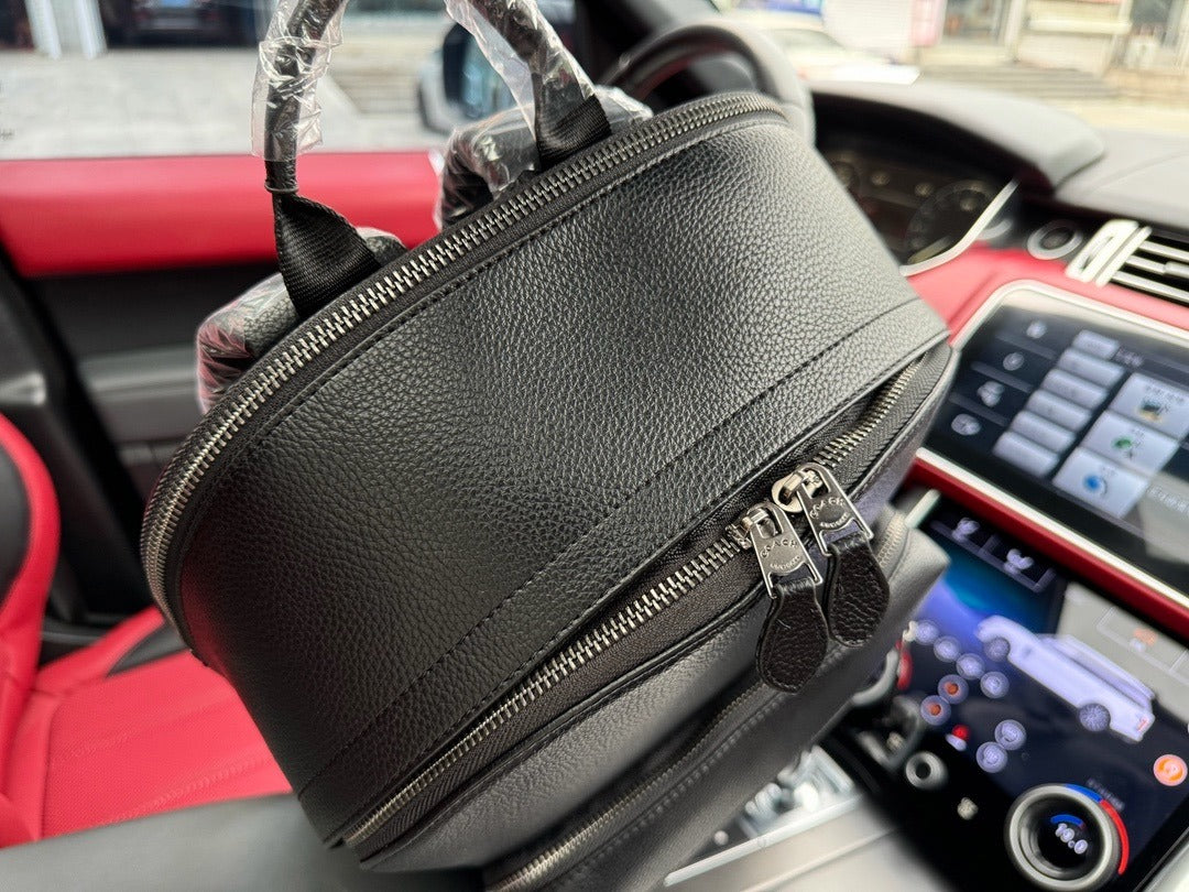 Coach Black Canvas Zip Backpack
