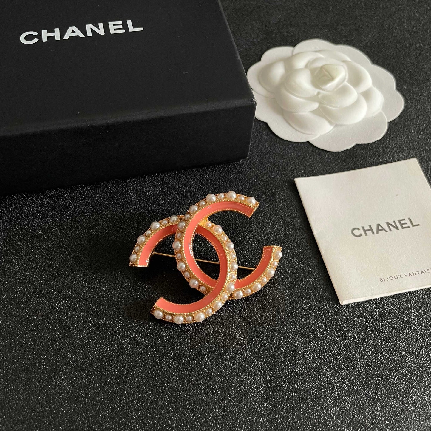Chanel Pearl Brooch