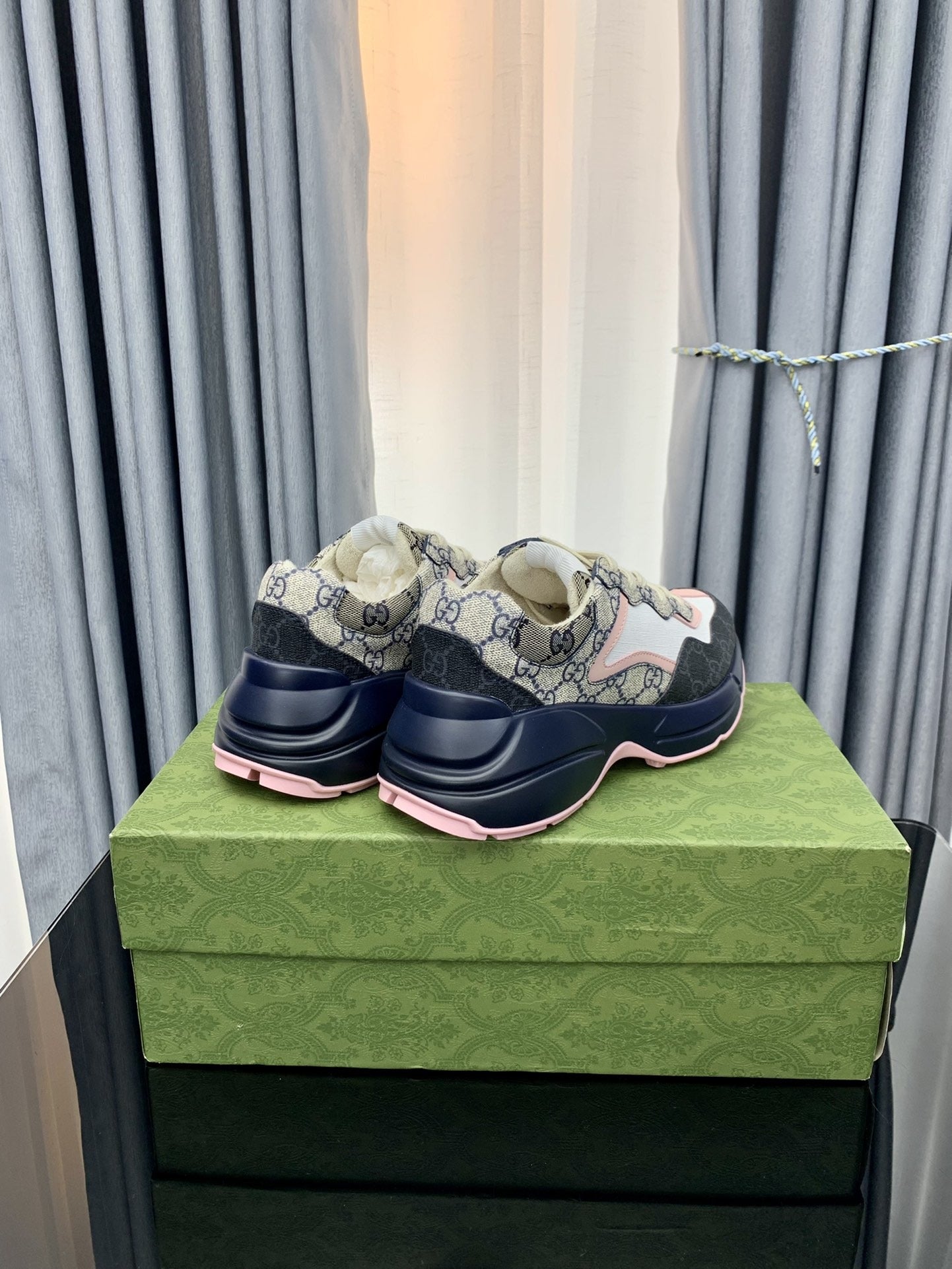 Gucci Lambskin Leather Sneakers