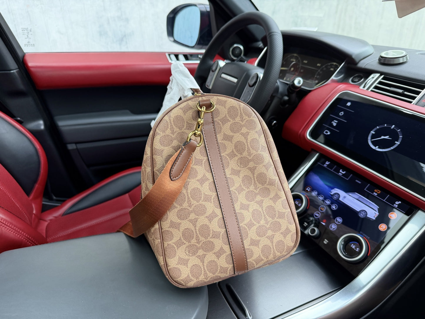 Coach Logo Travel Bag
