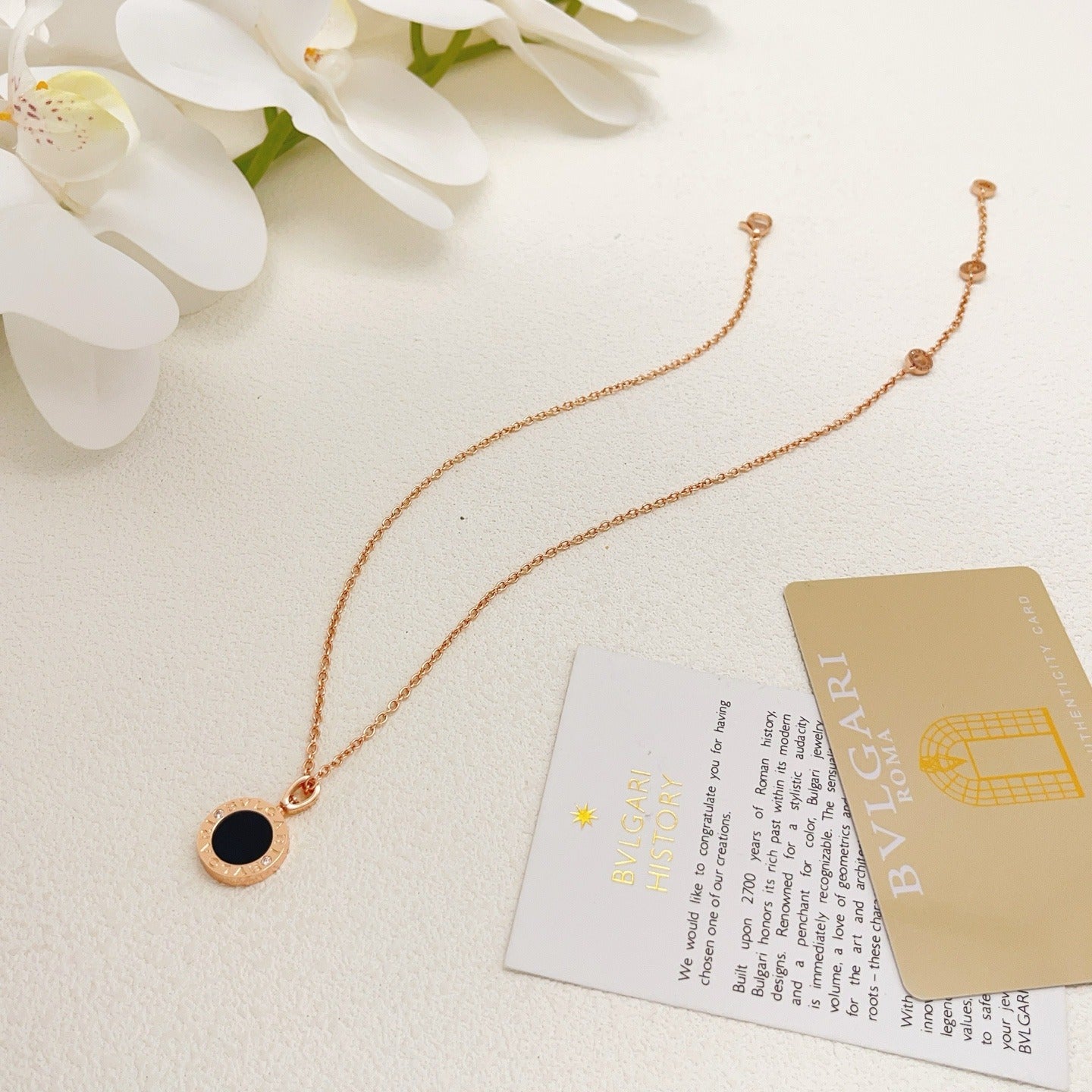 Bvlgari Brass Round Necklace