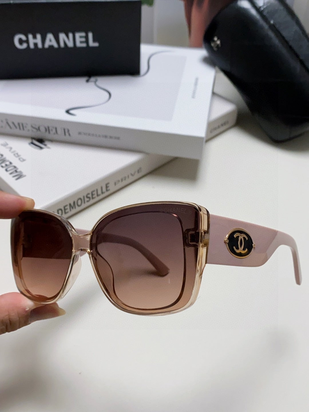Chanel Logo Sunglasses