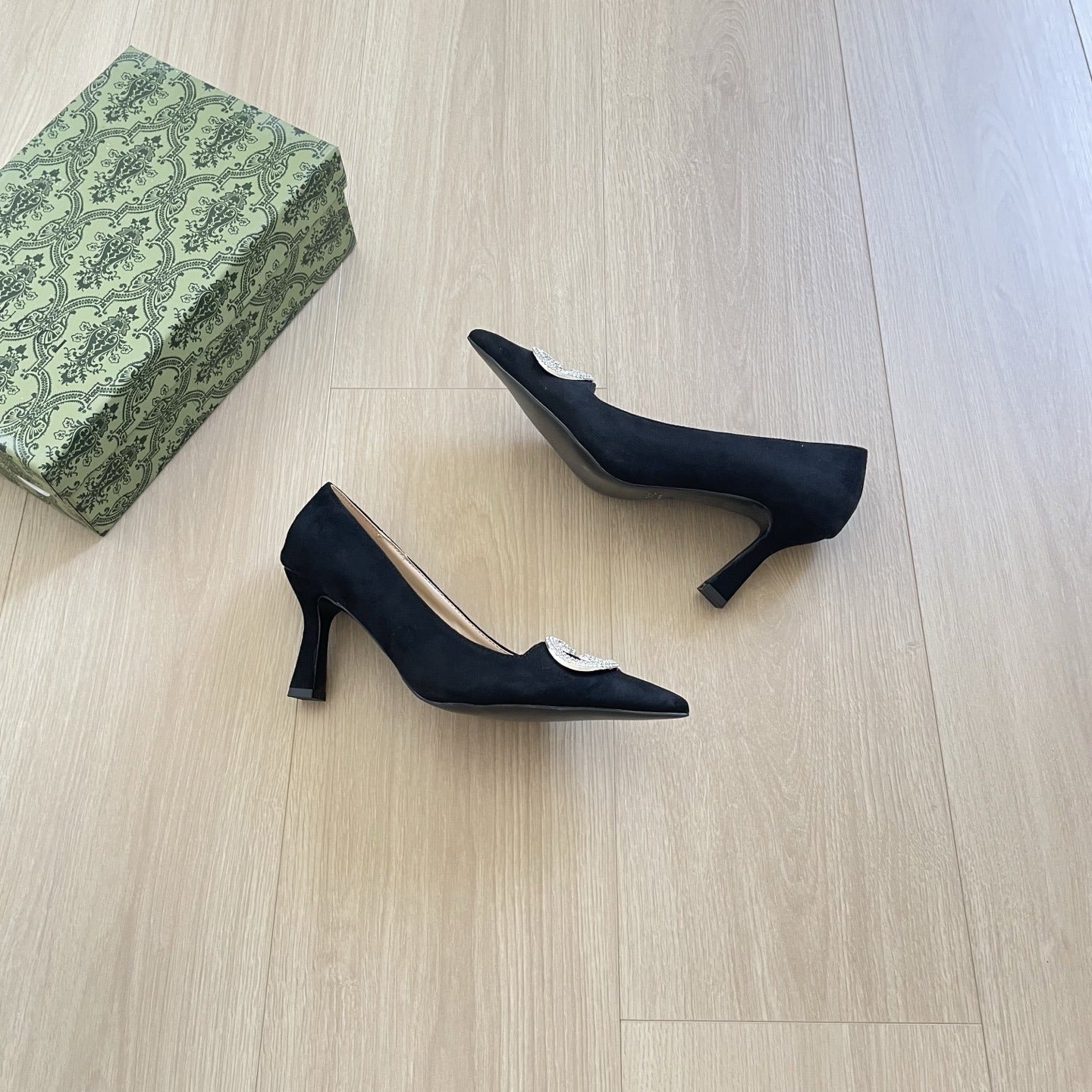 Gucci Crystal Heels