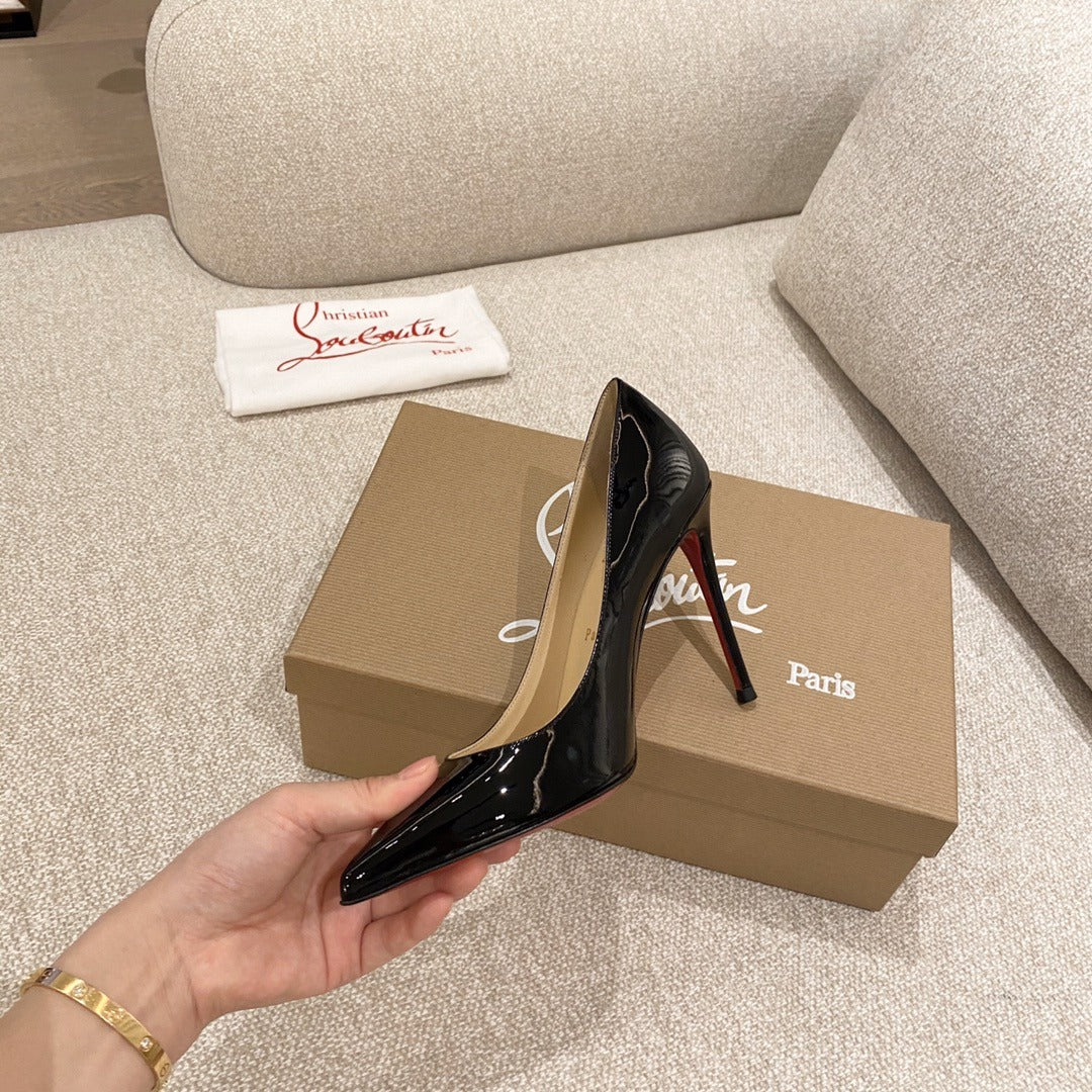 Christian Louboutin Lambskin Leather Heels