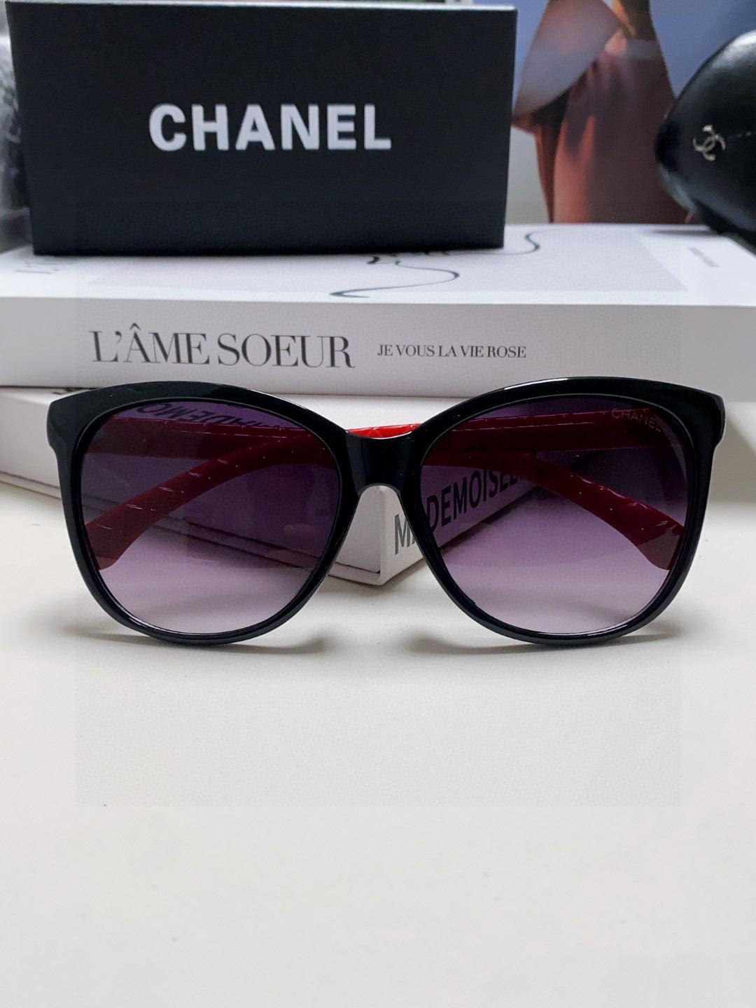 Chanel Logo Sunglasses