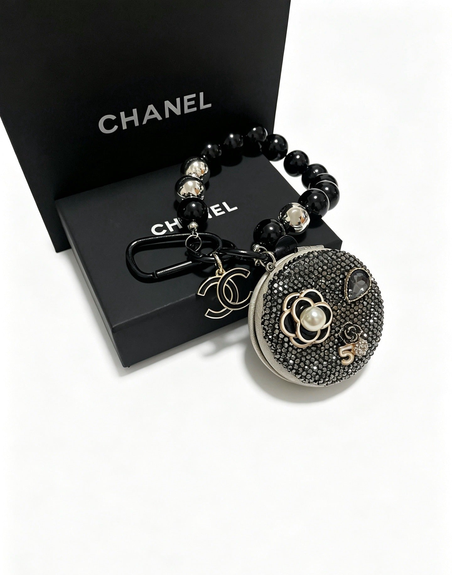 Chanel Vintage-Finish Keychain