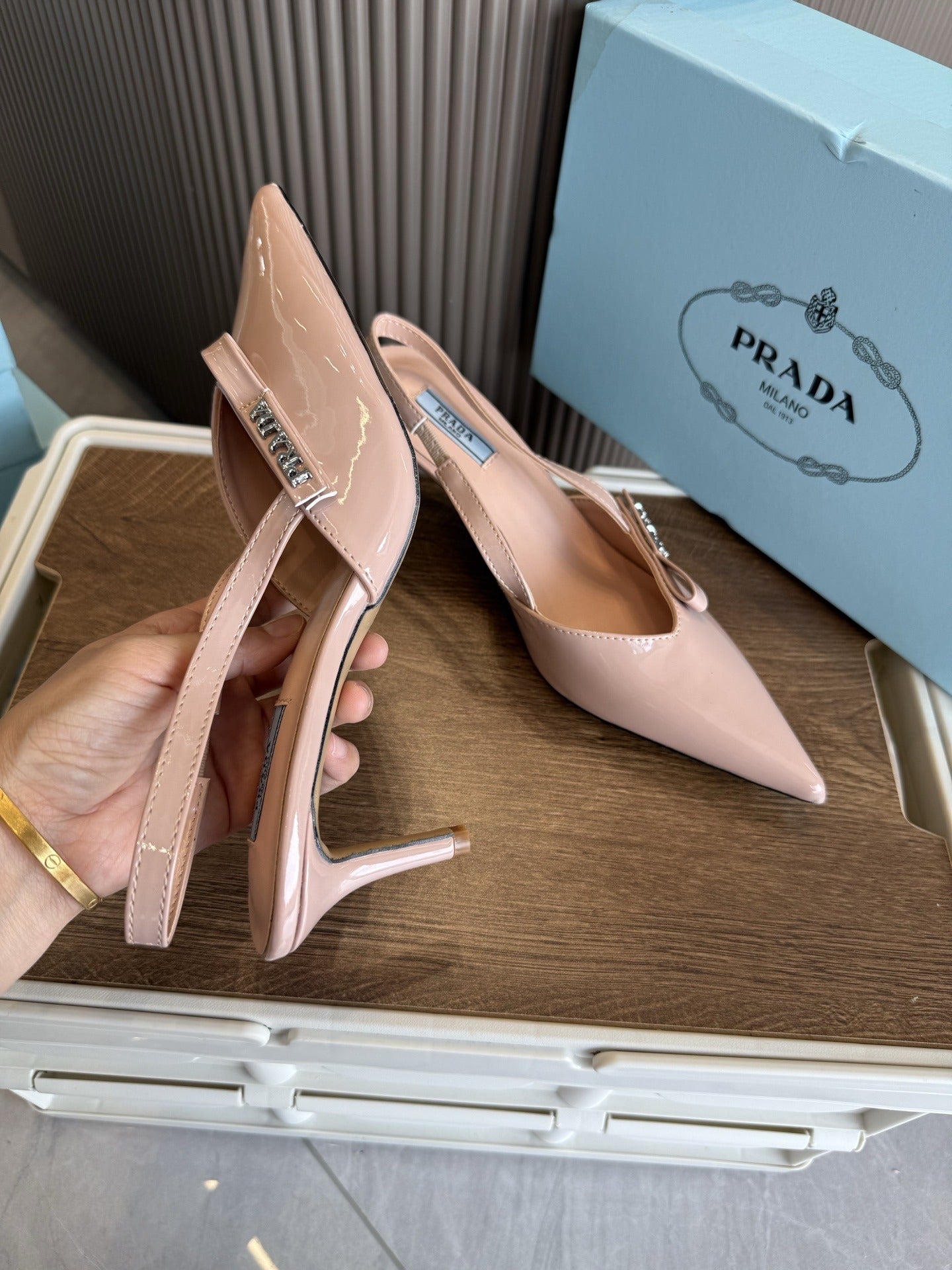 Prada Black Sandals