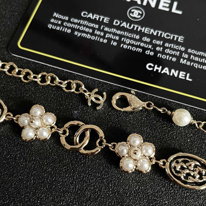 Chanel Logo Necklace