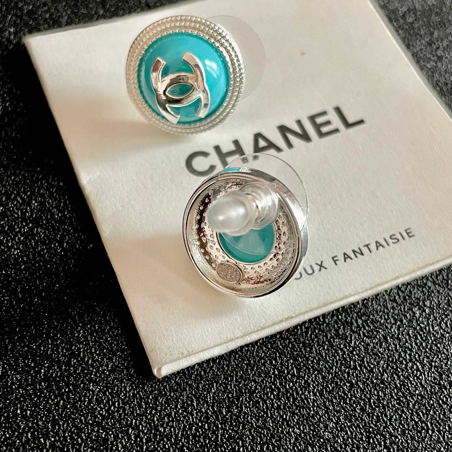 Chanel Logo Earrings
