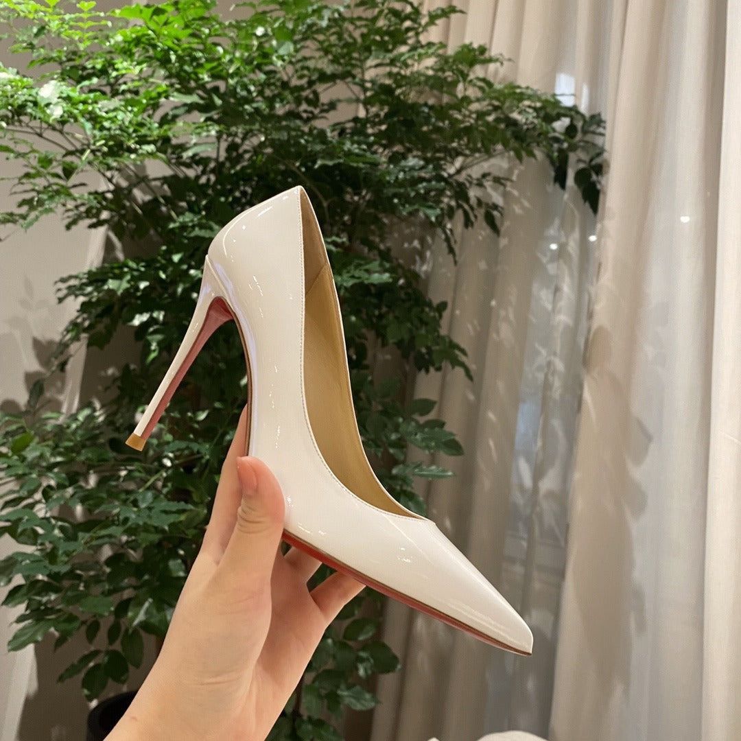 Christian Louboutin Lambskin Leather Heels