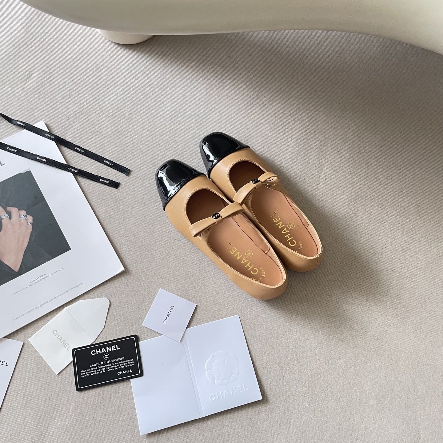 Chanel Leather Square Toe Shoes