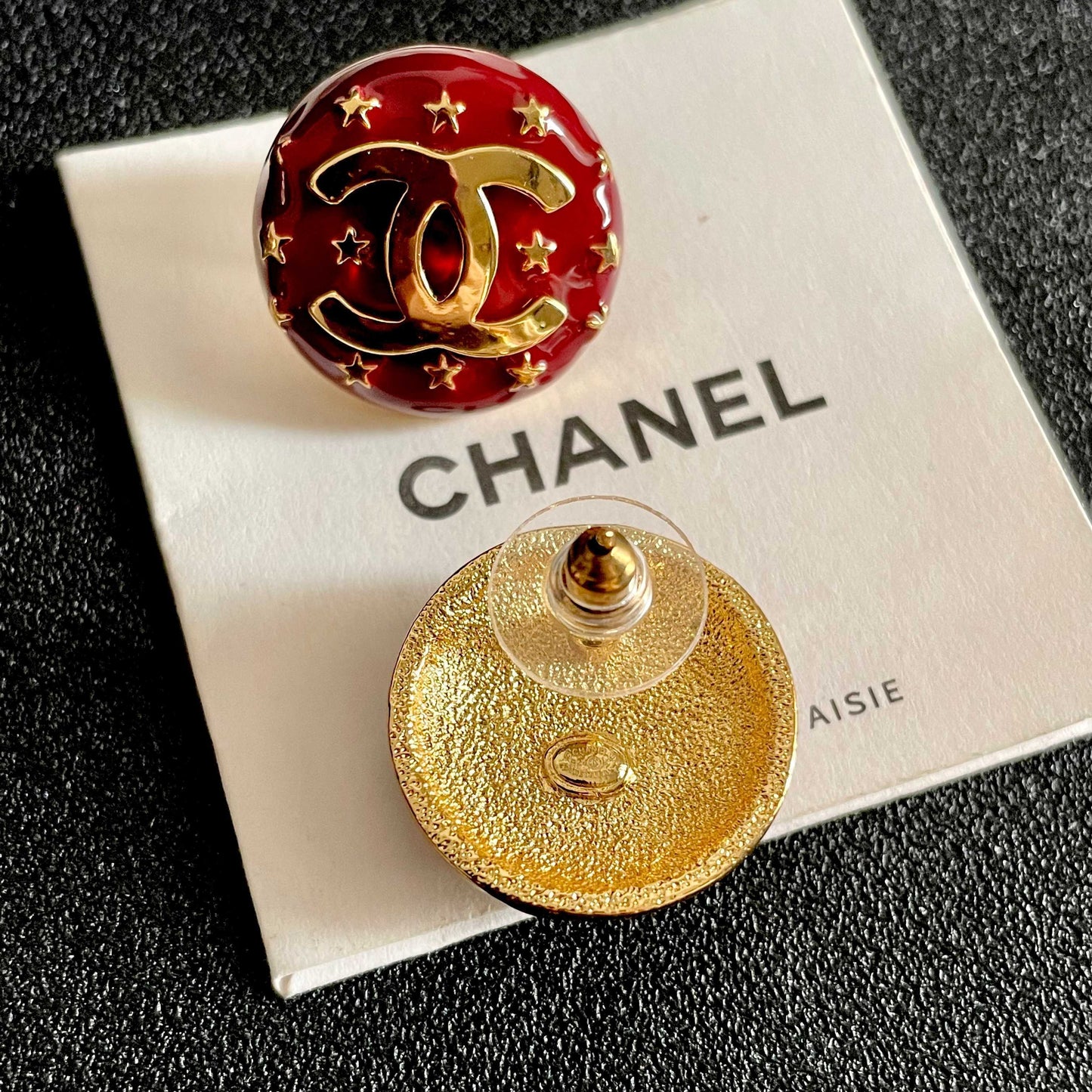 Chanel Star Earrings
