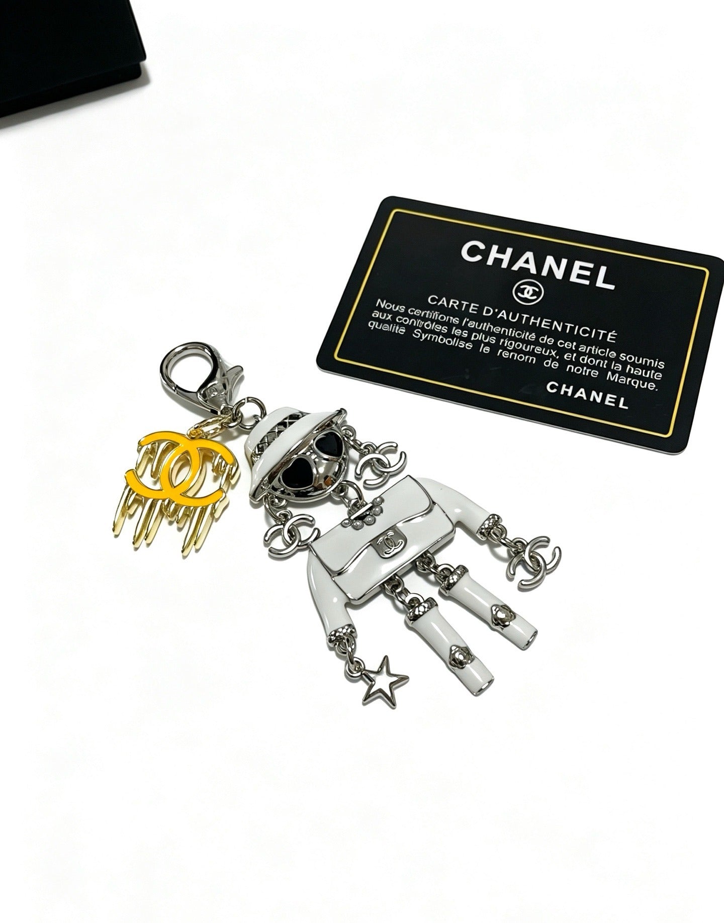 Chanel Vintage-Finish Keychain