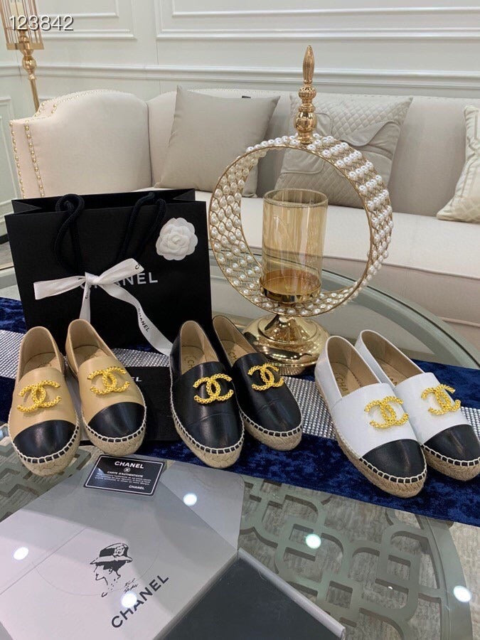 Chanel Canvas Shoes