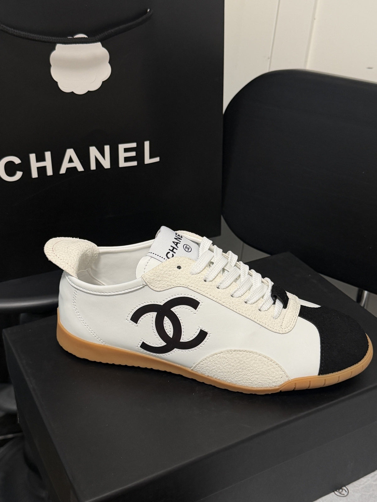 Chanel Leather Sneakers