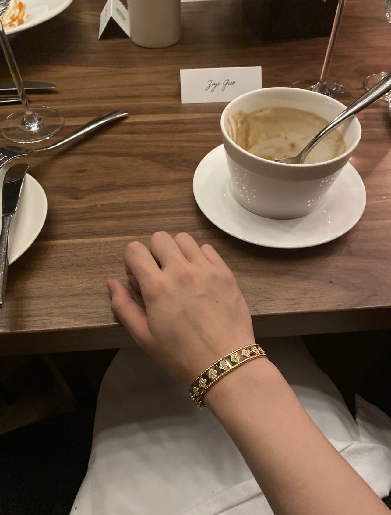 Van Cleef & Arpels Brass Bracelet