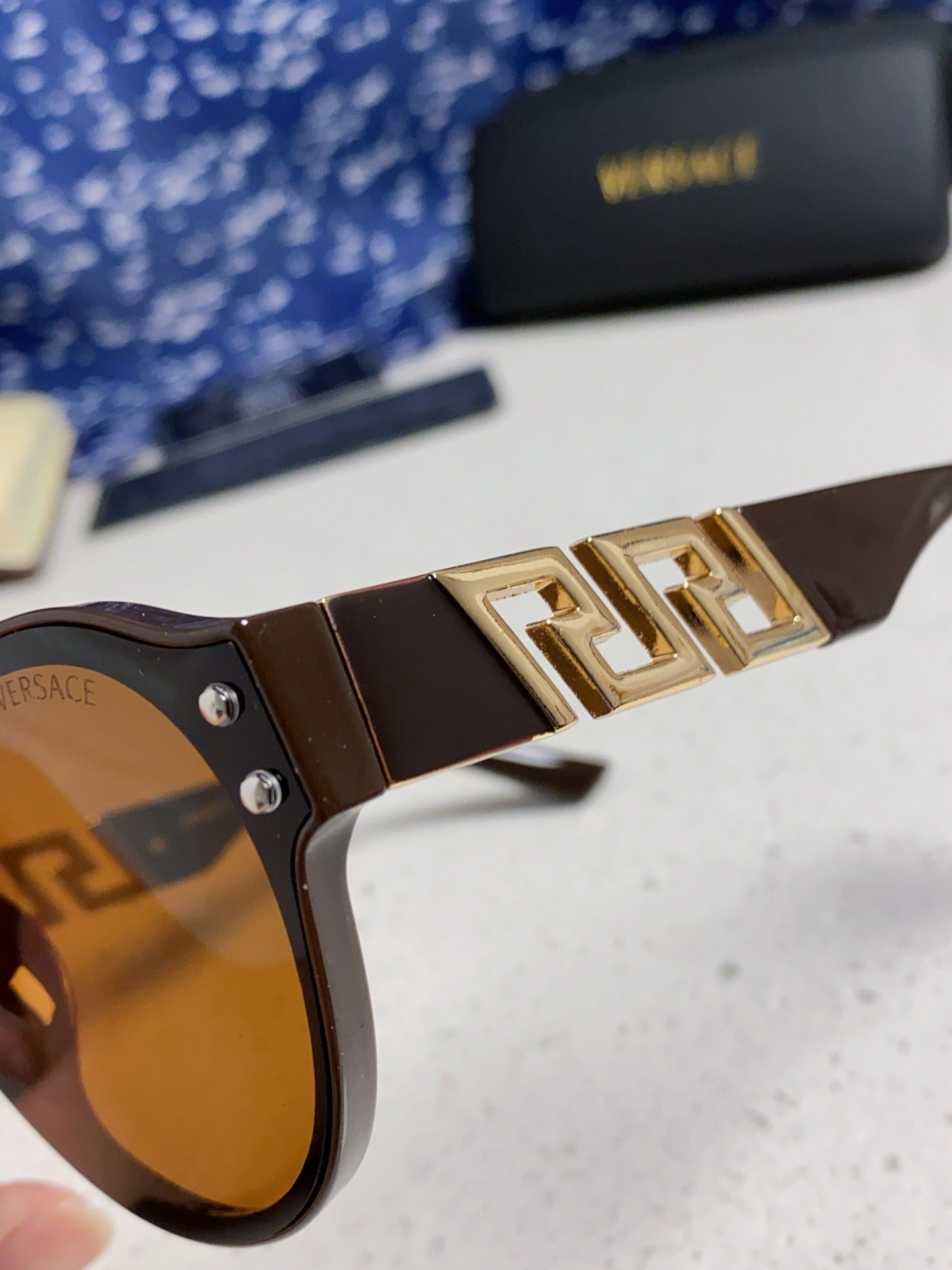 Versace Logo Sunglasses
