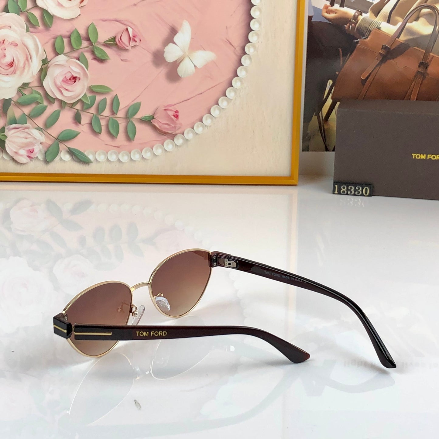 Tom Ford Vintage-Finish Sunglasses