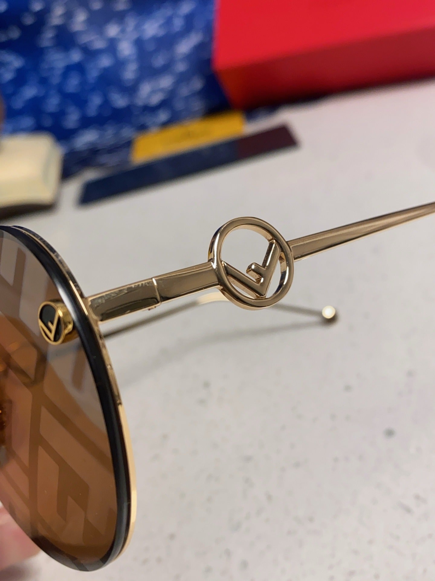 Fendi Logo Sunglasses