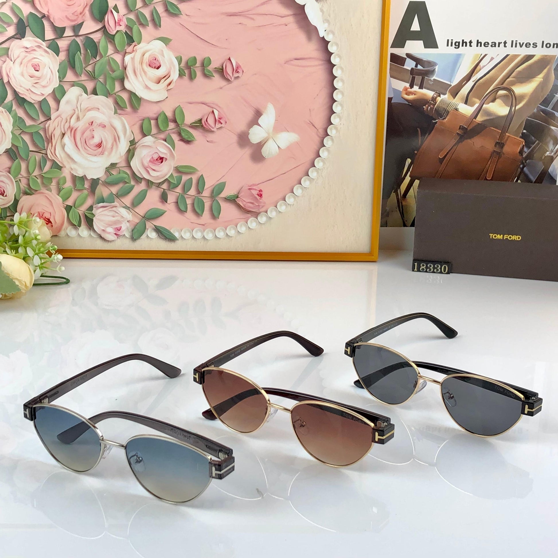 Tom Ford Vintage-Finish Sunglasses