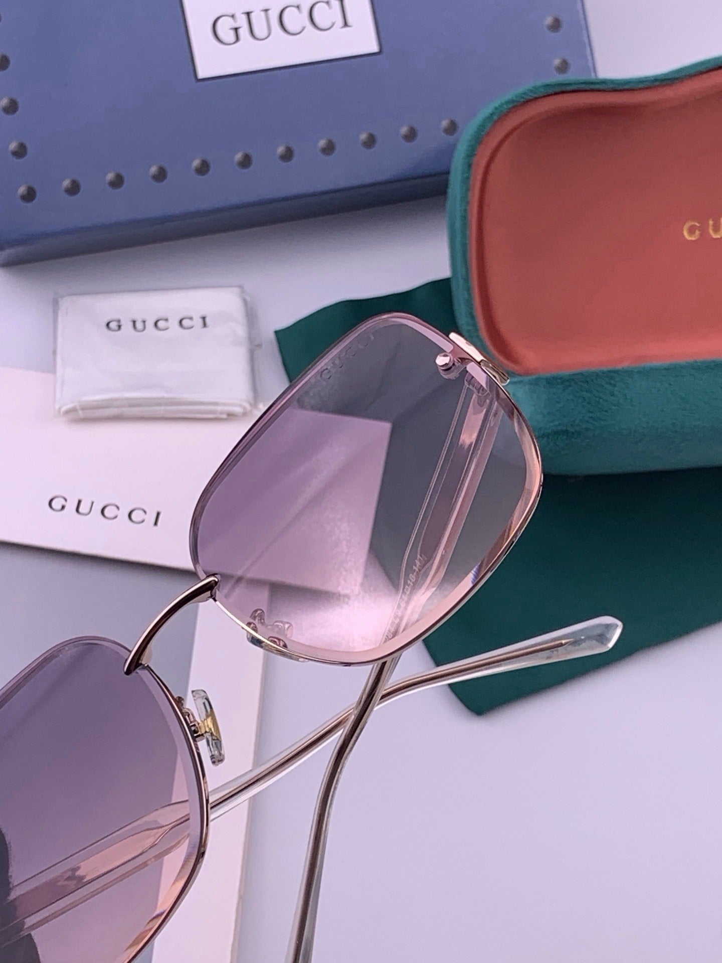 Gucci Nylon & Stainless Steel Sunglasses