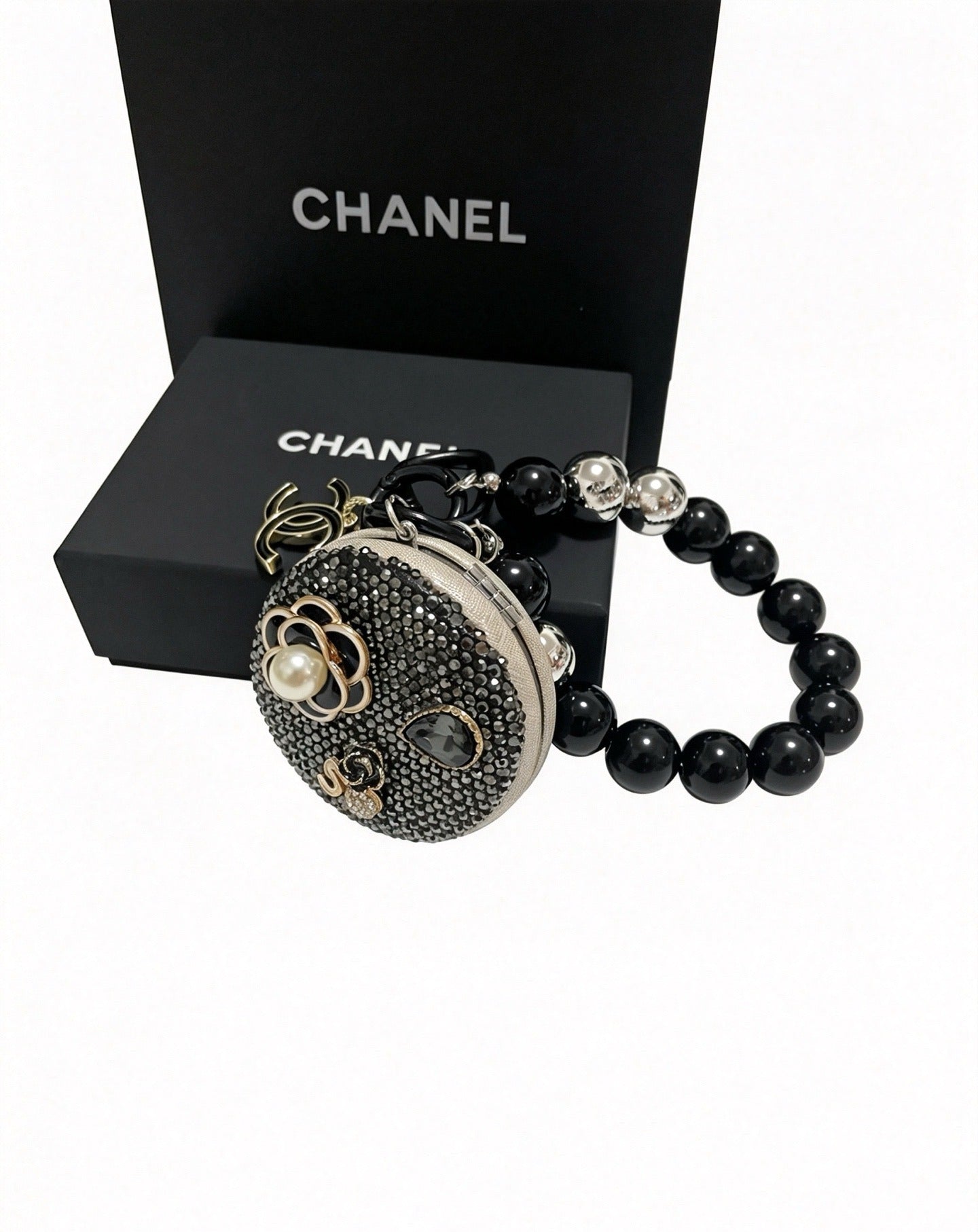 Chanel Vintage-Finish Keychain
