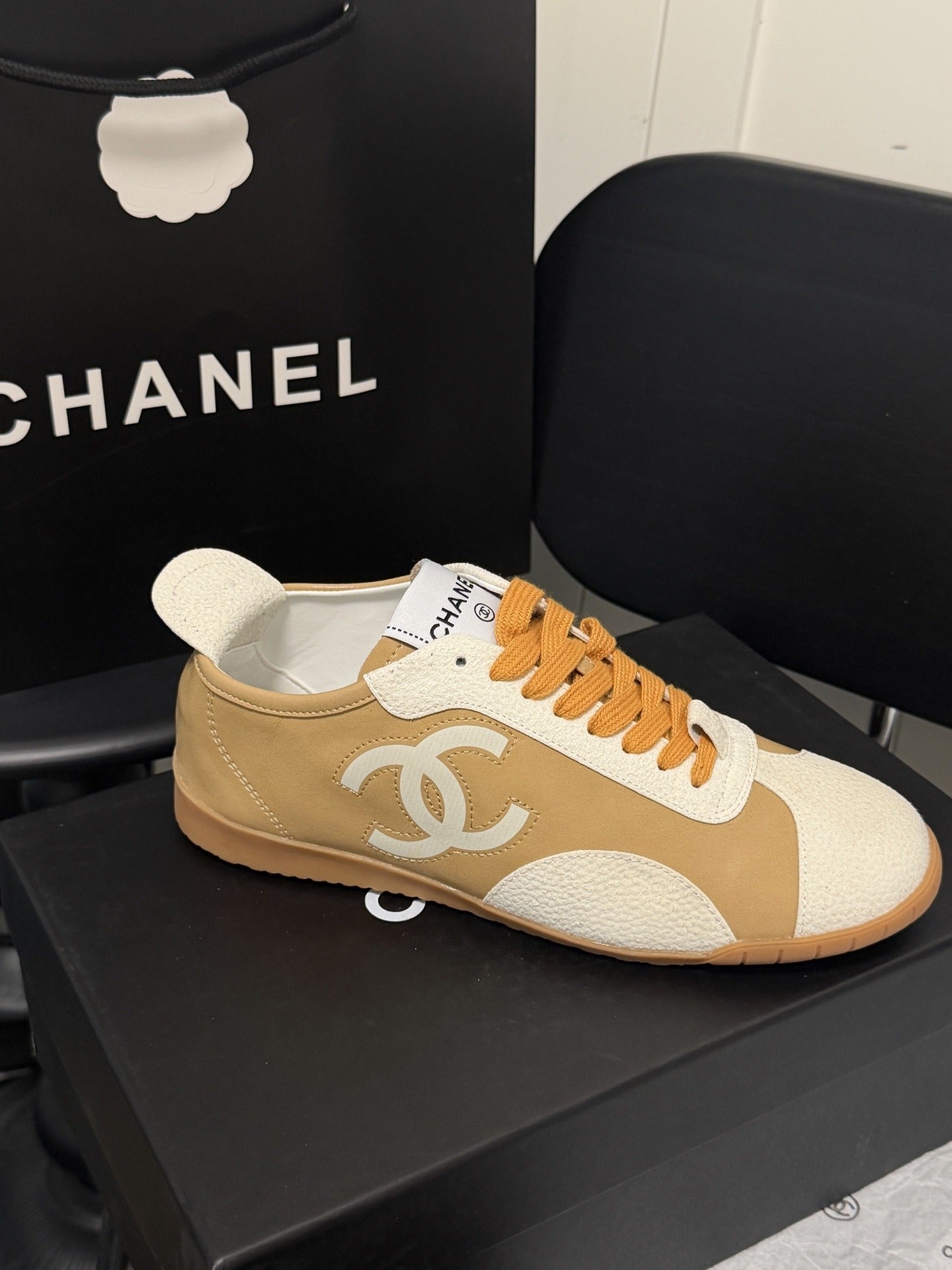Chanel Leather Sneakers